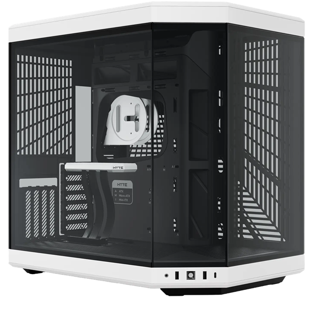 HYTE Y70 Mid Tower Case - Black/White 